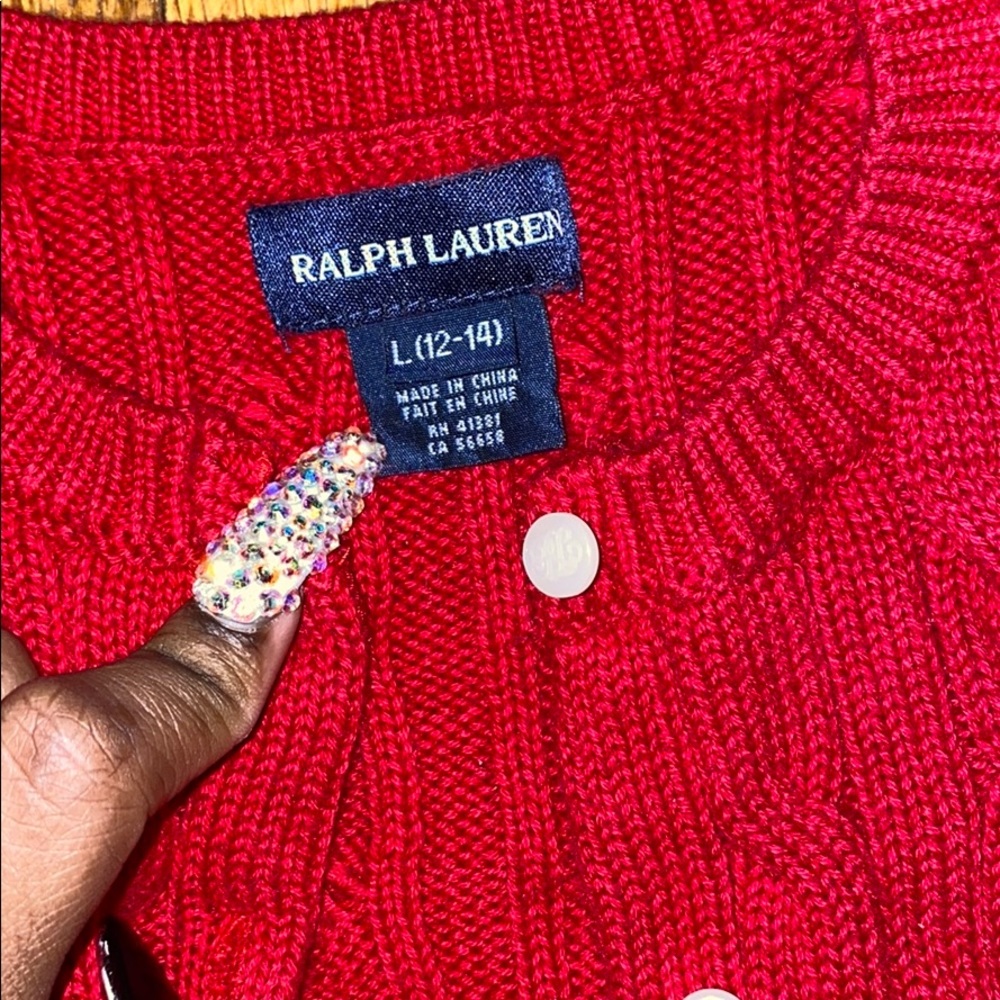 Ralph Lauren Big Girls Sweater